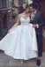 Elegant A Line Spaghetti Straps Princess Wedding Dresses With Applique