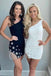 One Shoulder Black Short Homecoming Dress With Tassels, White Short Bodycon Dress