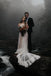 Lace Long Sleeve Polka Dot Bridal Gown Rustic Wedding Dress