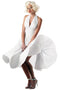 Classic Monroe White Halter V-neck Short Homecoming Dresses Simple Short Party Dress