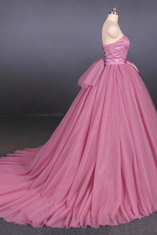 Sweet Strapless Quinceanera Dresses Ball Gown Wedding Dress