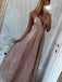 sparkly formal party dresses spaghetti straps sequins long prom dresses dtp931