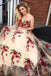 sweetheart embroidered appliques sleeveless long prom dress dtp172