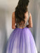 ombre long evening gown plunge neckline lilac ombre backless prom dress dtp179