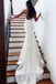 ivory bridal gown with bowknot simple mermaid wedding dress dtw95