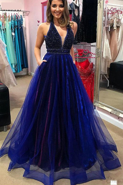 Royal blue evening deals dresses uk