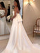 elegant strapless long wedding dresses satin bridal dresses dtp422