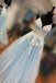 elegant a-line v neck tulle long prom dress with appliques dtp1075