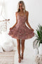 Charming Blush A-Line Homecoming Party Dresses with Appliques