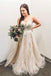 plus size bridal gown princess v-neck appliques tulle wedding dress dtw191