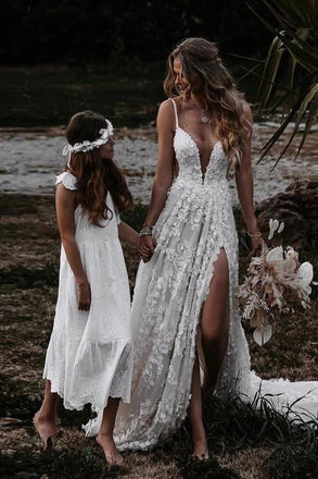 Rustic style wedding outlet dresses